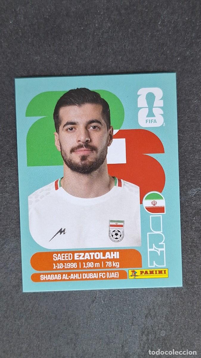 Cromos de F&uacute;tbol: L1 EZATOLAHI SELECCION IRAN 11 MUNDIAL FIFA WORLD CUP 2026 PANINI NUNCA PEGADO SIN PEGAR