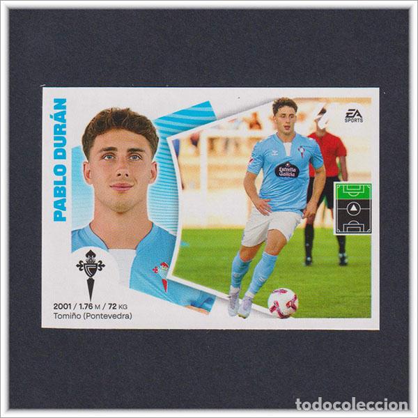 Cromos de F&uacute;tbol: LIGA ESTE 2024 2025 24 25 PANINI PABLO DURAN 16 FICHAJE MERCADO INVIERNO CELTA DE VIGO COLECCI&Oacute;N