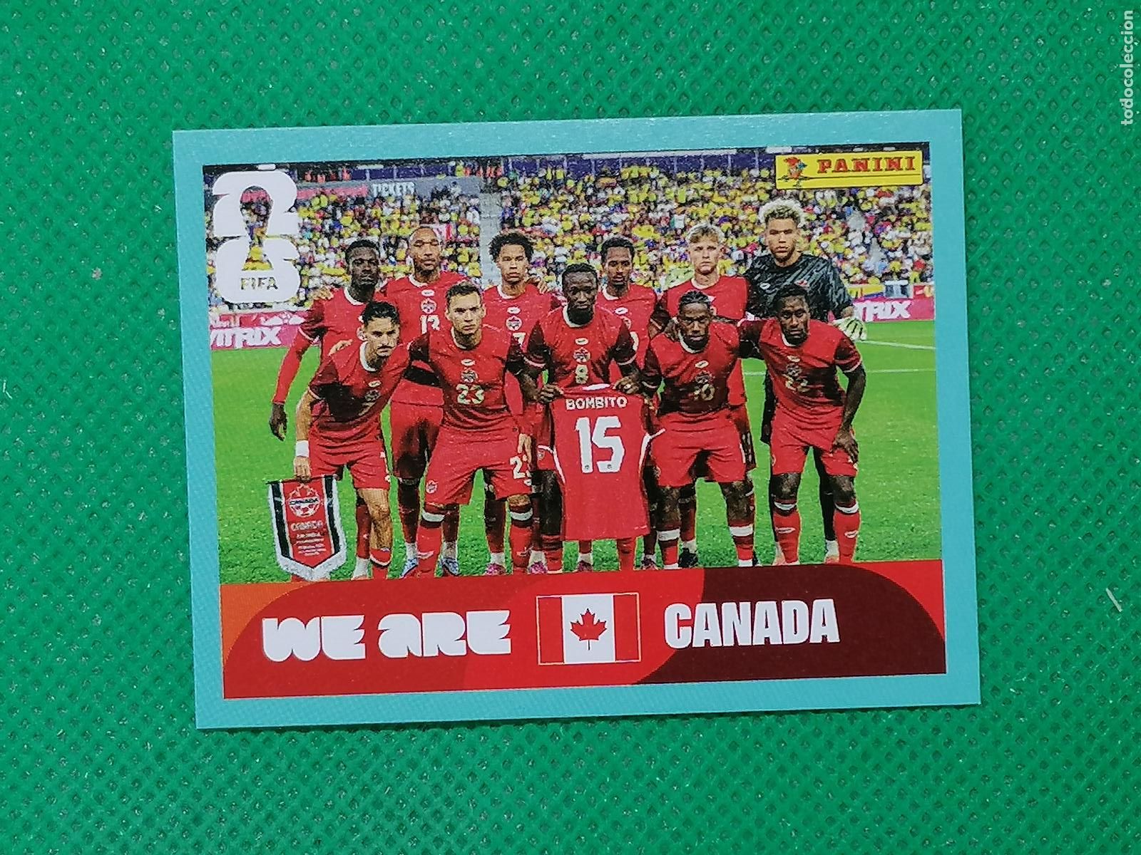Cromos de F&uacute;tbol: CAN 13 CAN13 PLANTILLA CANADA ⚽ PANINI FIFA MUNDIAL WORLD CUP 26 2026 STICKER ⚽