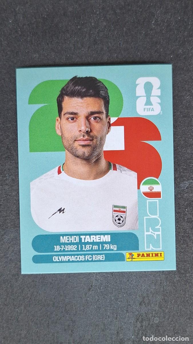 Cromos de F&uacute;tbol: L1 TAREMI SELECCION IRAN 18 MUNDIAL FIFA WORLD CUP 2026 PANINI NUNCA PEGADO SIN PEGAR