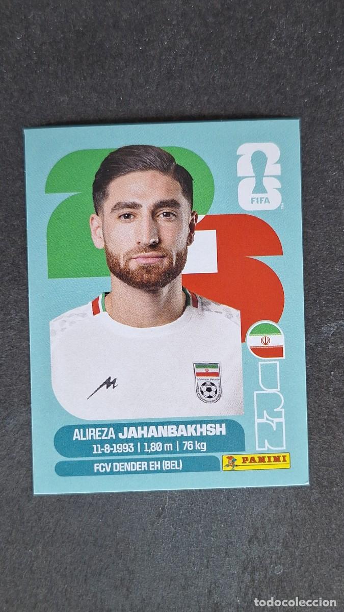 Cromos de F&uacute;tbol: L1 JAHANBAKHSH SELECCION IRAN 19 MUNDIAL FIFA WORLD CUP 2026 PANINI NUNCA PEGADO SIN PEGAR