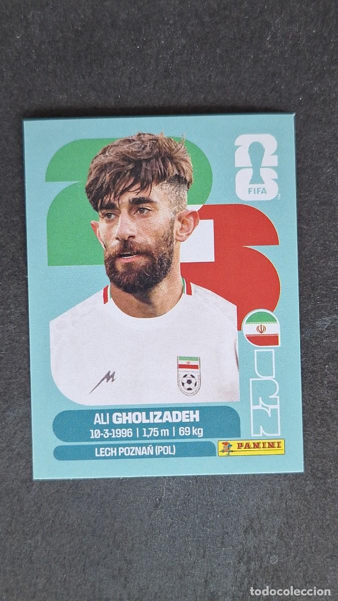 Cromos de F&uacute;tbol: L1 GHOLIZADEH SELECCION IRAN 20 MUNDIAL FIFA WORLD CUP 2026 PANINI NUNCA PEGADO SIN PEGAR
