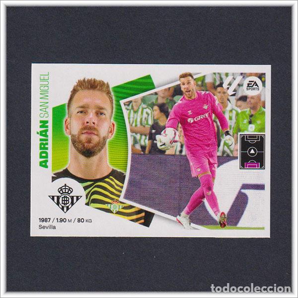 Cromos de F&uacute;tbol: LIGA ESTE 2024 2025 24 25 PANINI ADRIAN 9 FICHAJE MERCADO INVIERNO BETIS ALBUM COLECCI&Oacute;N