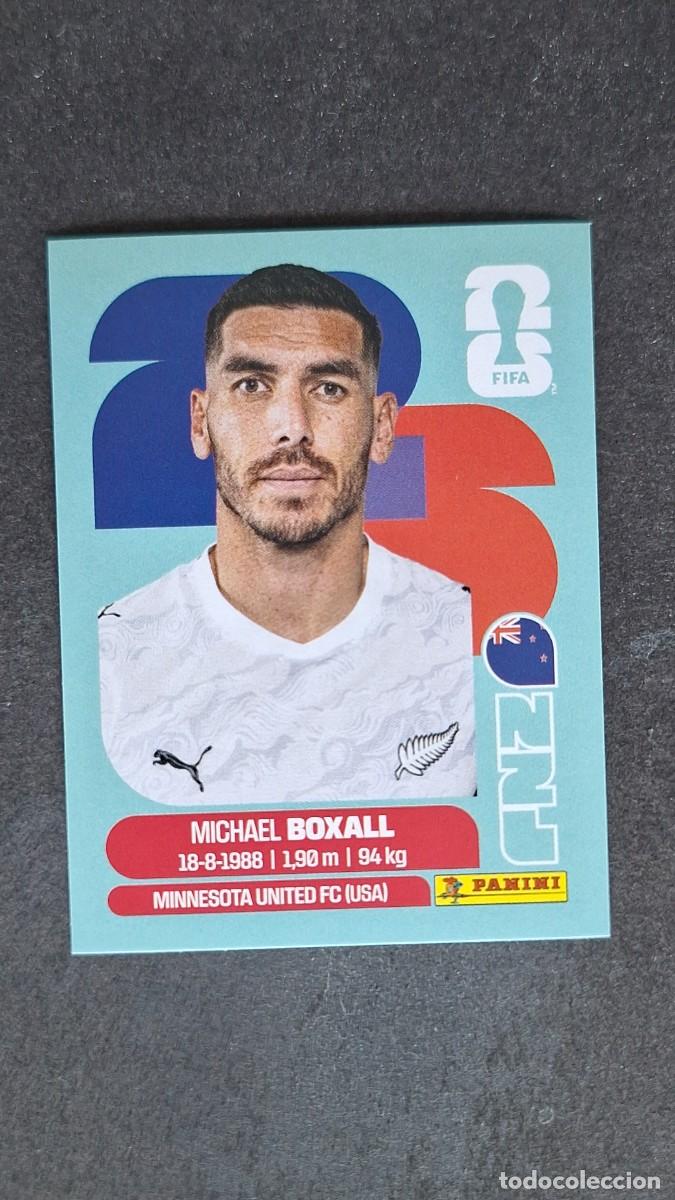 Football Stickers: L1 BOXALL SELECCION NUEVA ZELANDA 4 MUNDIAL FIFA WORLD CUP 2026 PANINI NUNCA PEGADO SIN PEGAR