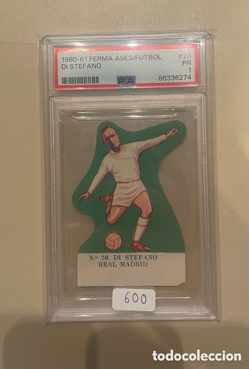 Fu&szlig;ball-Sticker: Di Stefano Ferma 1960 Ases PSA 1