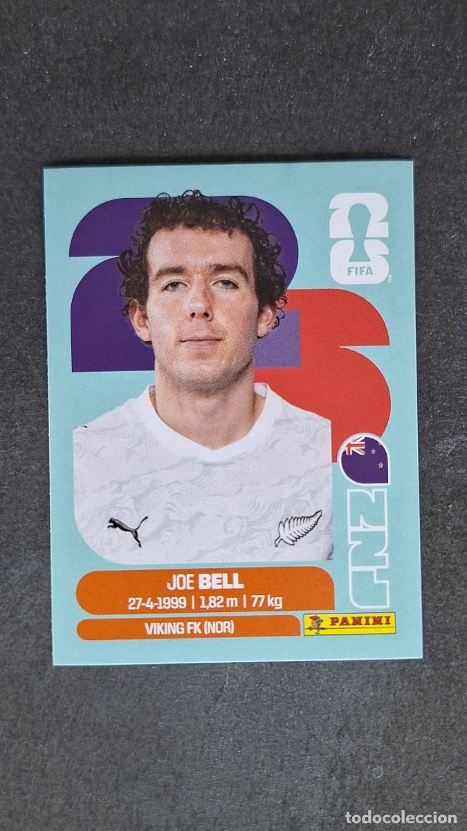 Fu&szlig;ball-Sticker: L1 BELL SELECCION NUEVA ZELANDA 10 MUNDIAL FIFA WORLD CUP 2026 PANINI NUNCA PEGADO SIN PEGAR