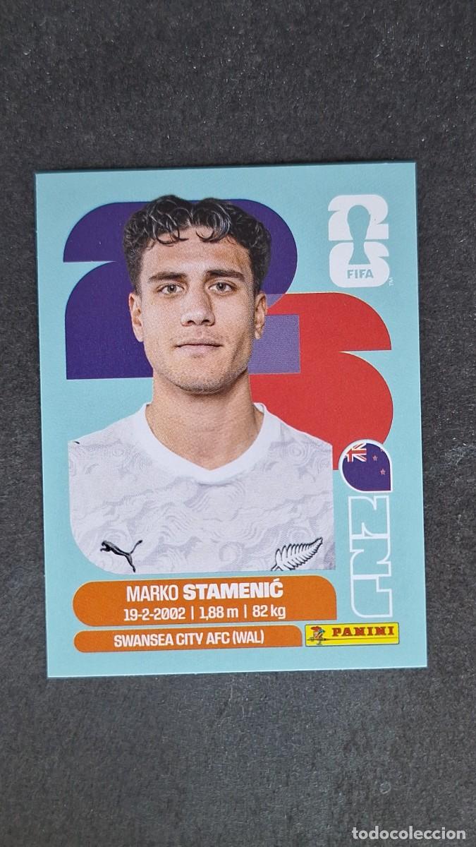 Cromos de F&uacute;tbol: L1 STAMENIC SELECCION NUEVA ZELANDA 15 MUNDIAL FIFA WORLD CUP 2026 PANINI NUNCA PEGADO SIN PEGAR
