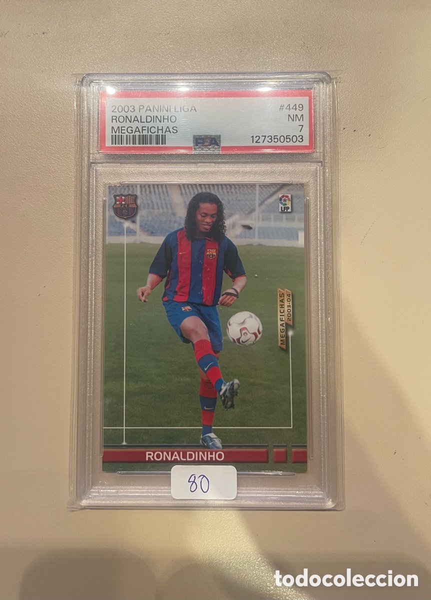 Cromos de F&uacute;tbol: Ronaldinho Megafichas 2003 #449