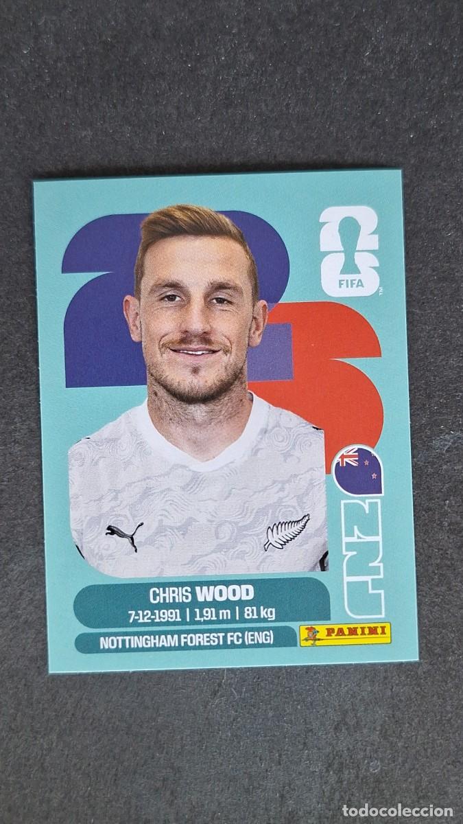 Cromos de F&uacute;tbol: L1 WOOD SELECCION NUEVA ZELANDA 17 MUNDIAL FIFA WORLD CUP 2026 PANINI NUNCA PEGADO SIN PEGAR