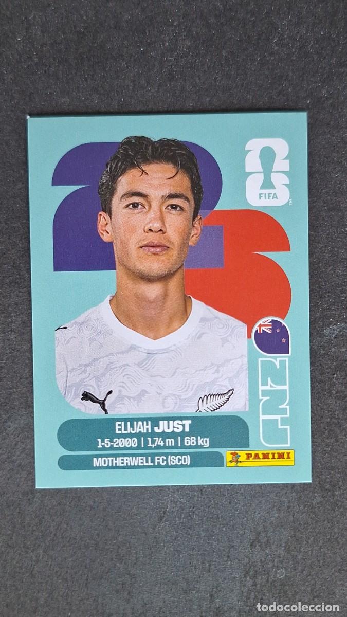 Cromos de F&uacute;tbol: L1 JUST SELECCION NUEVA ZELANDA 18 MUNDIAL FIFA WORLD CUP 2026 PANINI NUNCA PEGADO SIN PEGAR