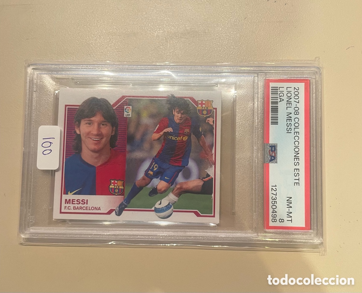 Cromos de F&uacute;tbol: Messi Este 2007 Psa 8