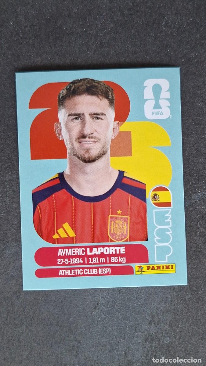 Cromos de F&uacute;tbol: L1 LAPORTE SELECCION ESPA&Ntilde;A 4 MUNDIAL FIFA WORLD CUP 2026 PANINI NUNCA PEGADO SIN PEGAR