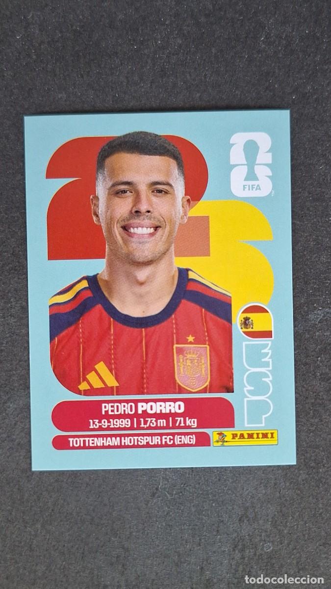 Cromos de F&uacute;tbol: L1 PORRO SELECCION ESPA&Ntilde;A 6 MUNDIAL FIFA WORLD CUP 2026 PANINI NUNCA PEGADO SIN PEGAR