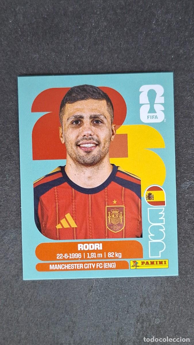 Cromos de F&uacute;tbol: L1 RODRI SELECCION ESPA&Ntilde;A 10 MUNDIAL FIFA WORLD CUP 2026 PANINI NUNCA PEGADO SIN PEGAR