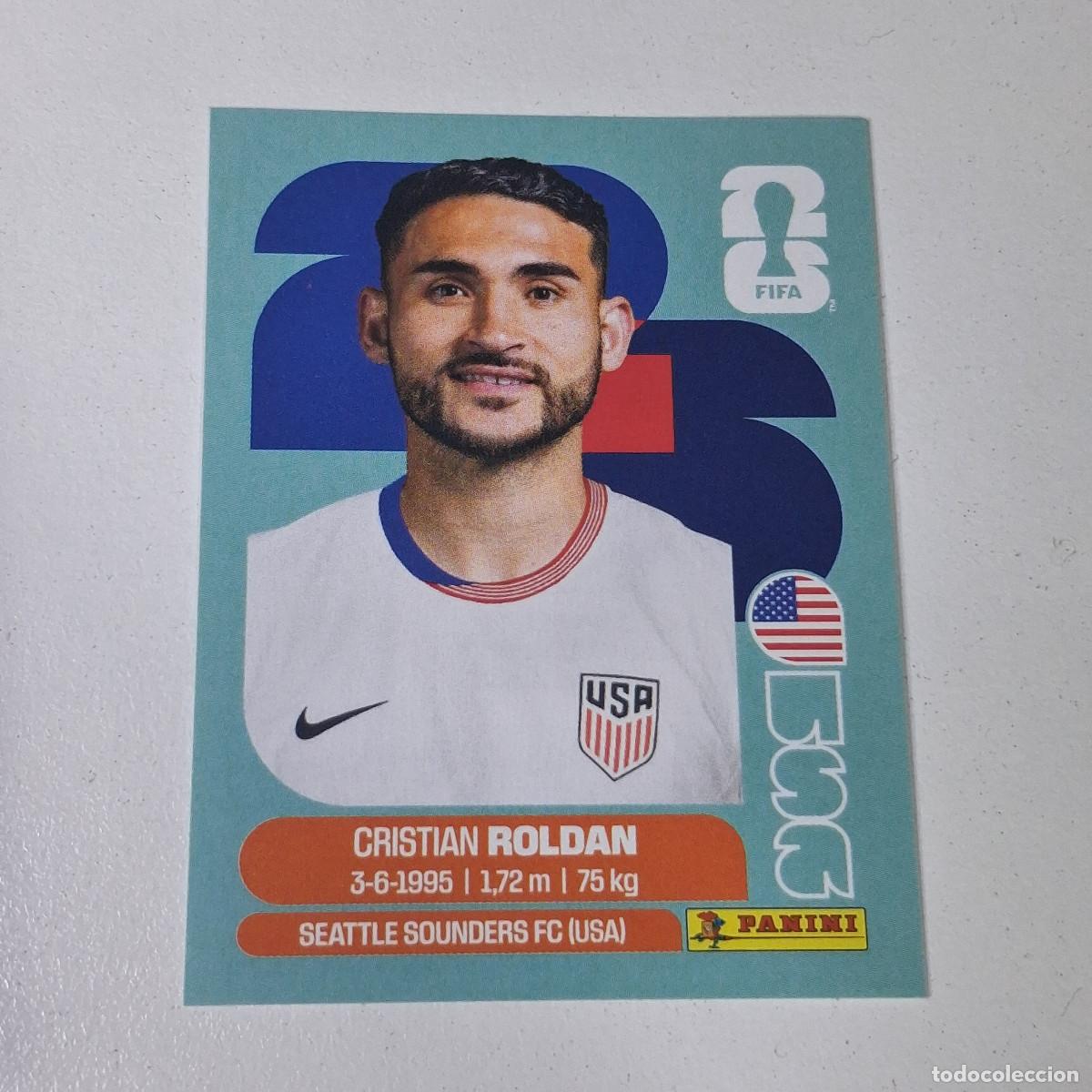 Fu&szlig;ball-Sticker: B11 USA11 CHRISTIAN ROLDAN 11 ESTADOS UNIDOS USA MUNDIAL FIFA WORLD CUP 2026 STICKER PANINI