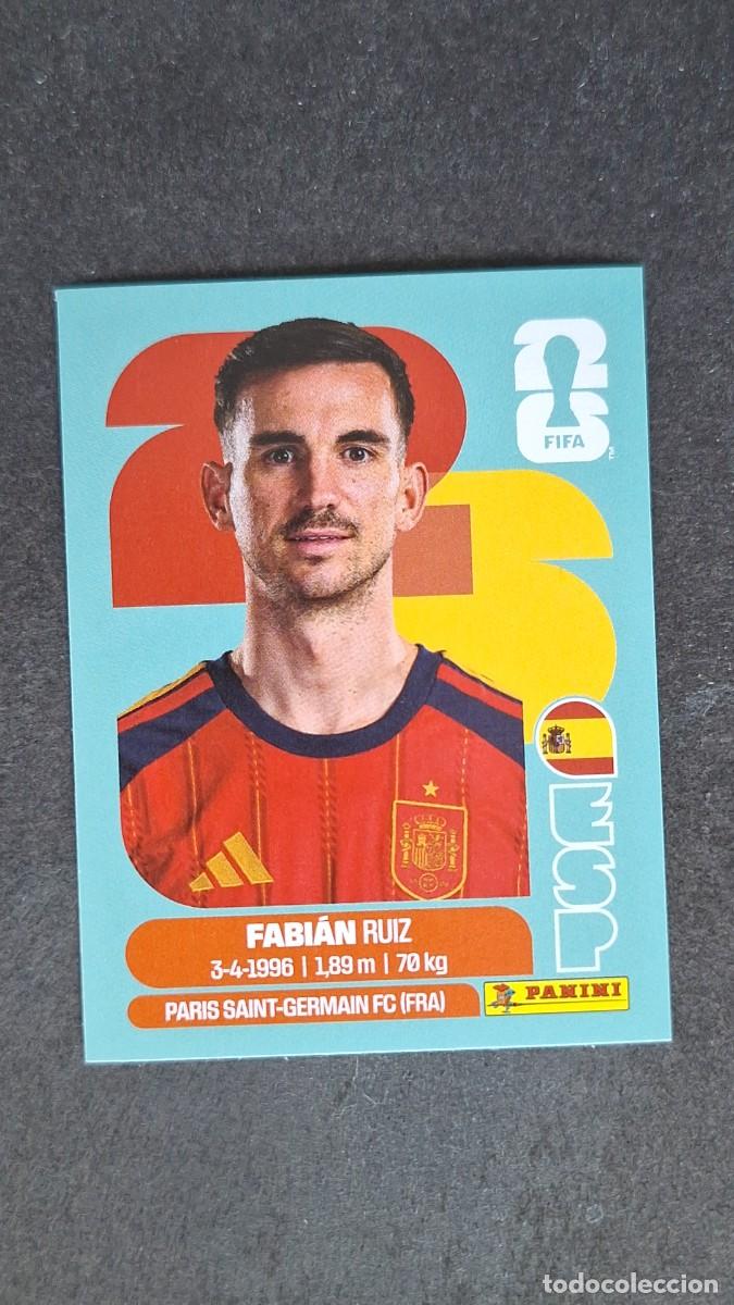 Fu&szlig;ball-Sticker: L1 FABIAN SELECCION ESPA&Ntilde;A 12 MUNDIAL FIFA WORLD CUP 2026 PANINI NUNCA PEGADO SIN PEGAR