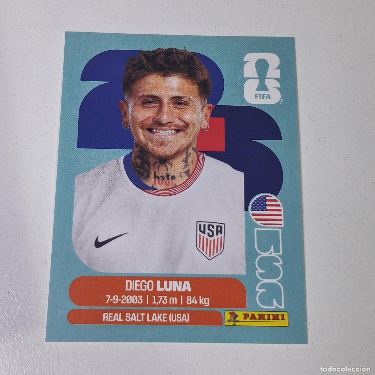 Fu&szlig;ball-Sticker: B11 USA14 DIEGO LUNA 14 ESTADOS UNIDOS USA MUNDIAL FIFA WORLD CUP 2026 STICKER PANINI