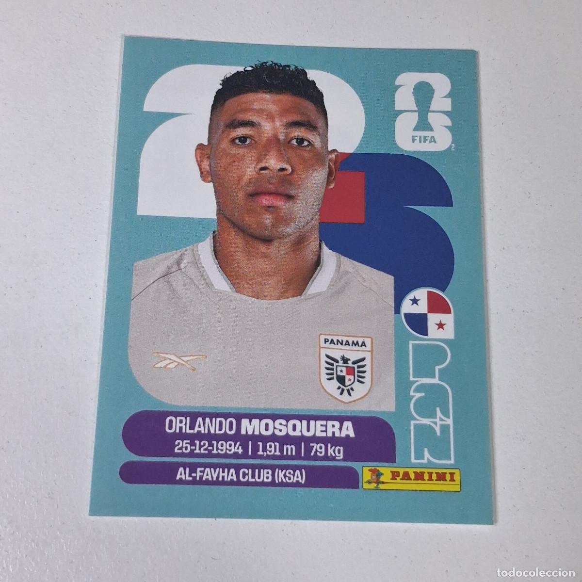 Cromos de F&uacute;tbol: B11 PAN2 ORLANDO MOSQUERA 2 PANAM&Aacute; PAN MUNDIAL FIFA WORLD CUP 2026 STICKER PANINI