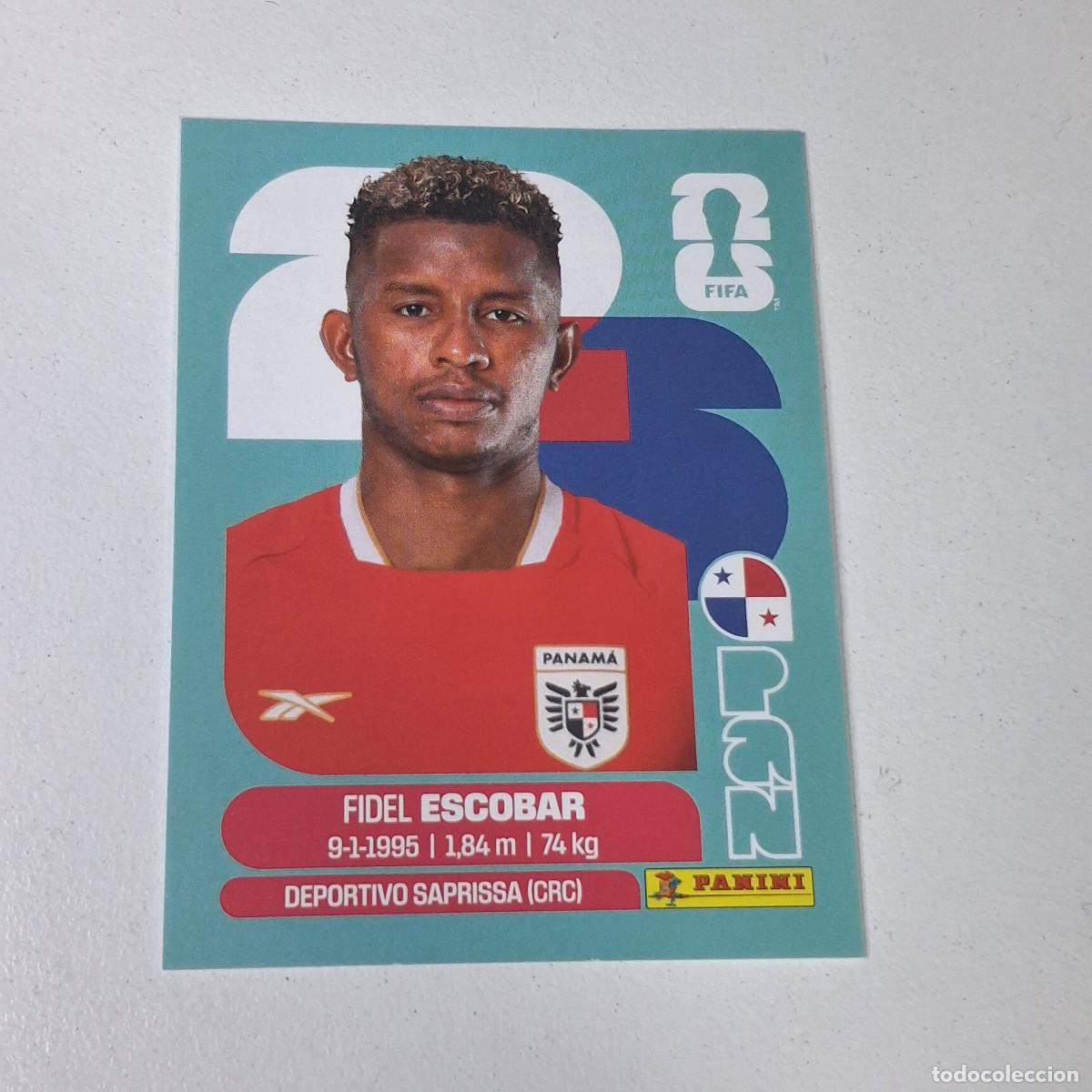 Cromos de F&uacute;tbol: B11 PAN4 FIDEL ESCOBAR 4 PANAM&Aacute; PAN MUNDIAL FIFA WORLD CUP 2026 STICKER PANINI