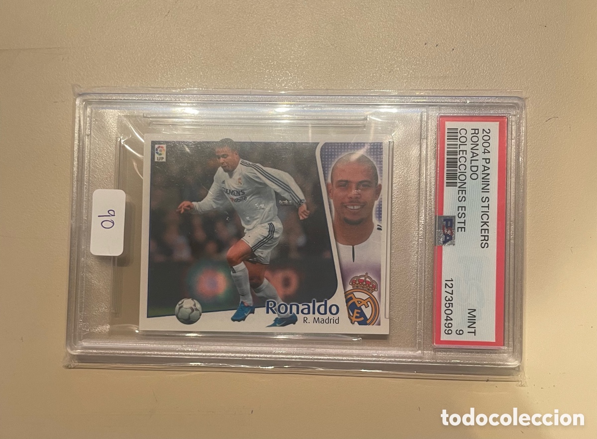 Cromos de F&uacute;tbol: Ronaldo este 2004 Psa 9