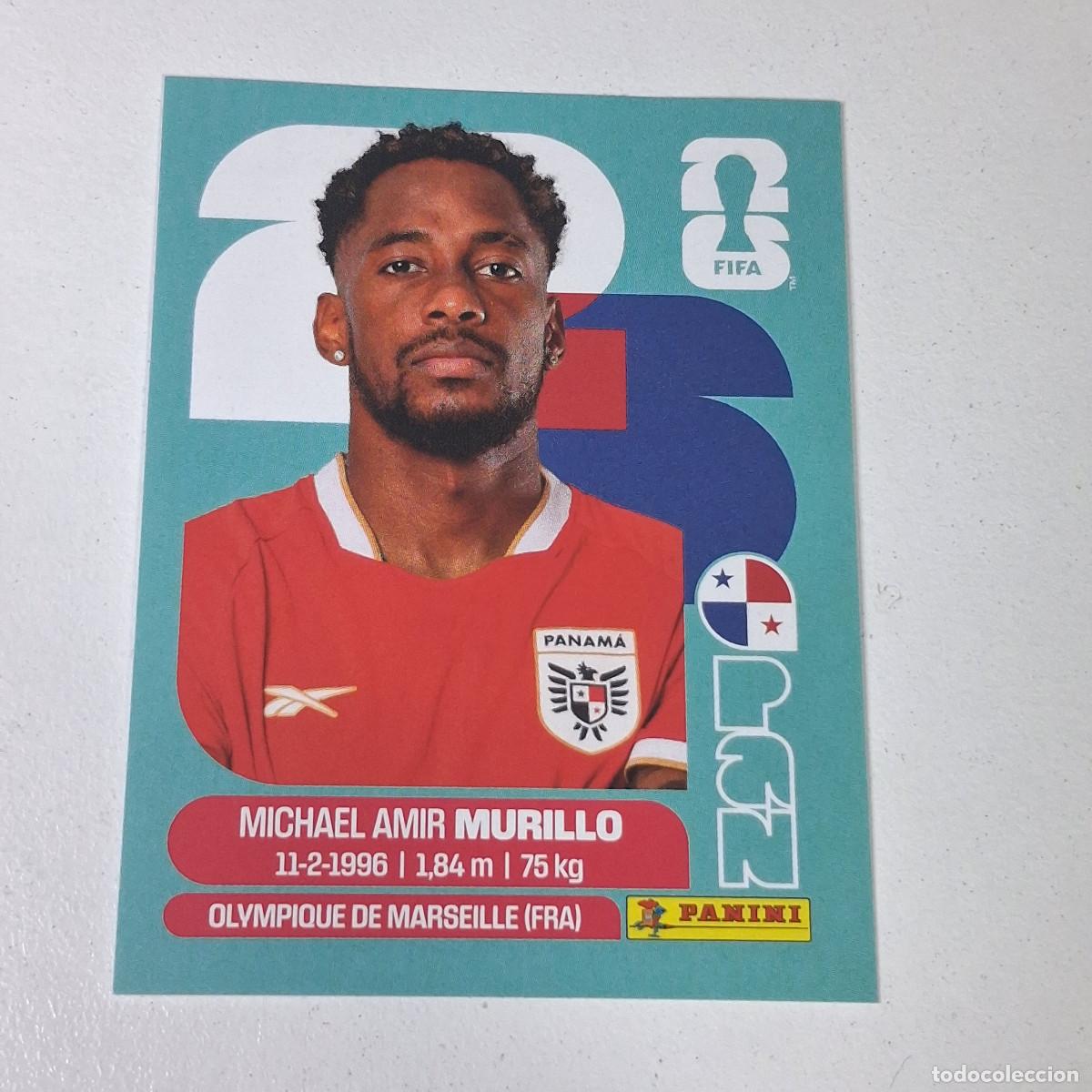 Cromos de F&uacute;tbol: B11 PAN6 MICHAEL AMIR MURILLO 6 PANAM&Aacute; PAN MUNDIAL FIFA WORLD CUP 2026 STICKER PANINI