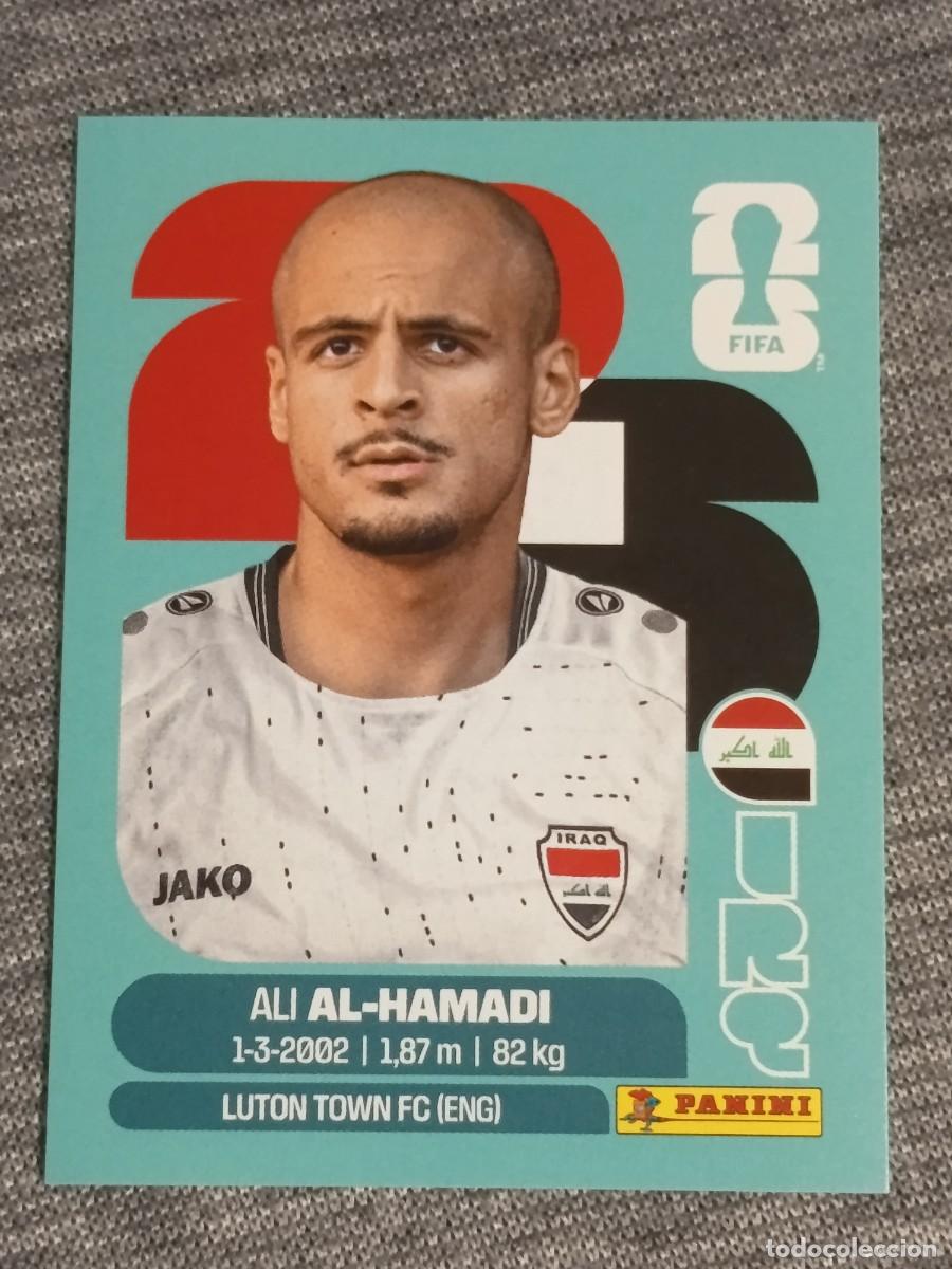 Cromos de F&uacute;tbol: AL-HAMADI IRQ 18 STICKER MUNDIAL 2026 PANINI FIFA WORLD CUP NUEVO