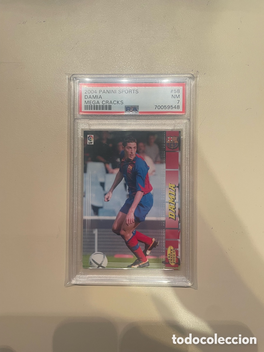 Cromos de F&uacute;tbol: Damia Megacracks #58 bis 2004 2005 Psa 7
