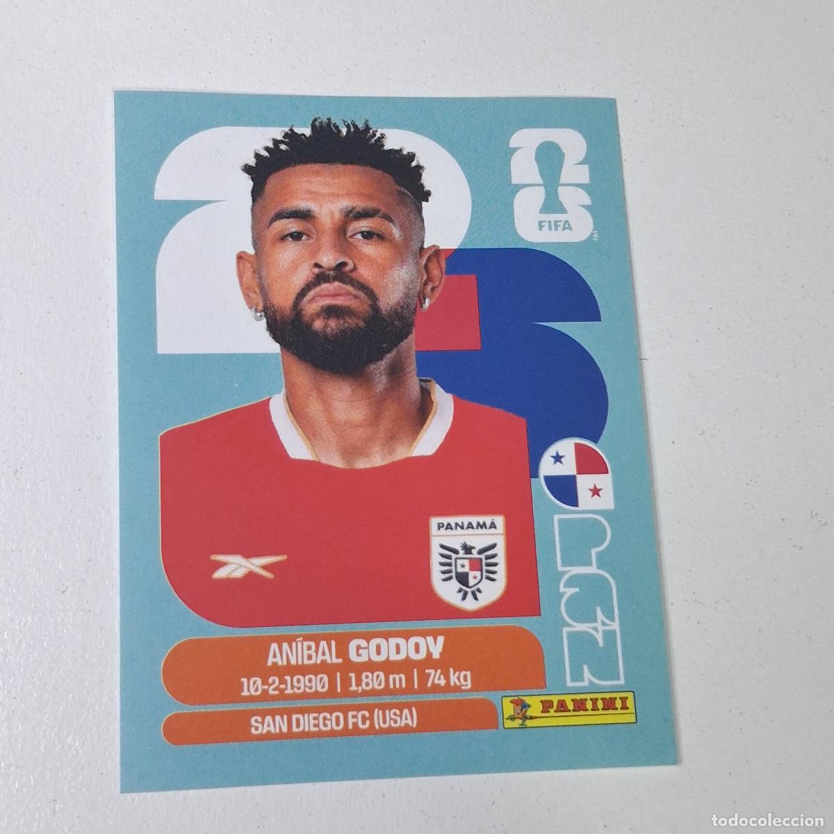 Cromos de F&uacute;tbol: B11 PAN11 AN&Iacute;BAL GODOY 11 PANAM&Aacute; PAN MUNDIAL FIFA WORLD CUP 2026 STICKER PANINI
