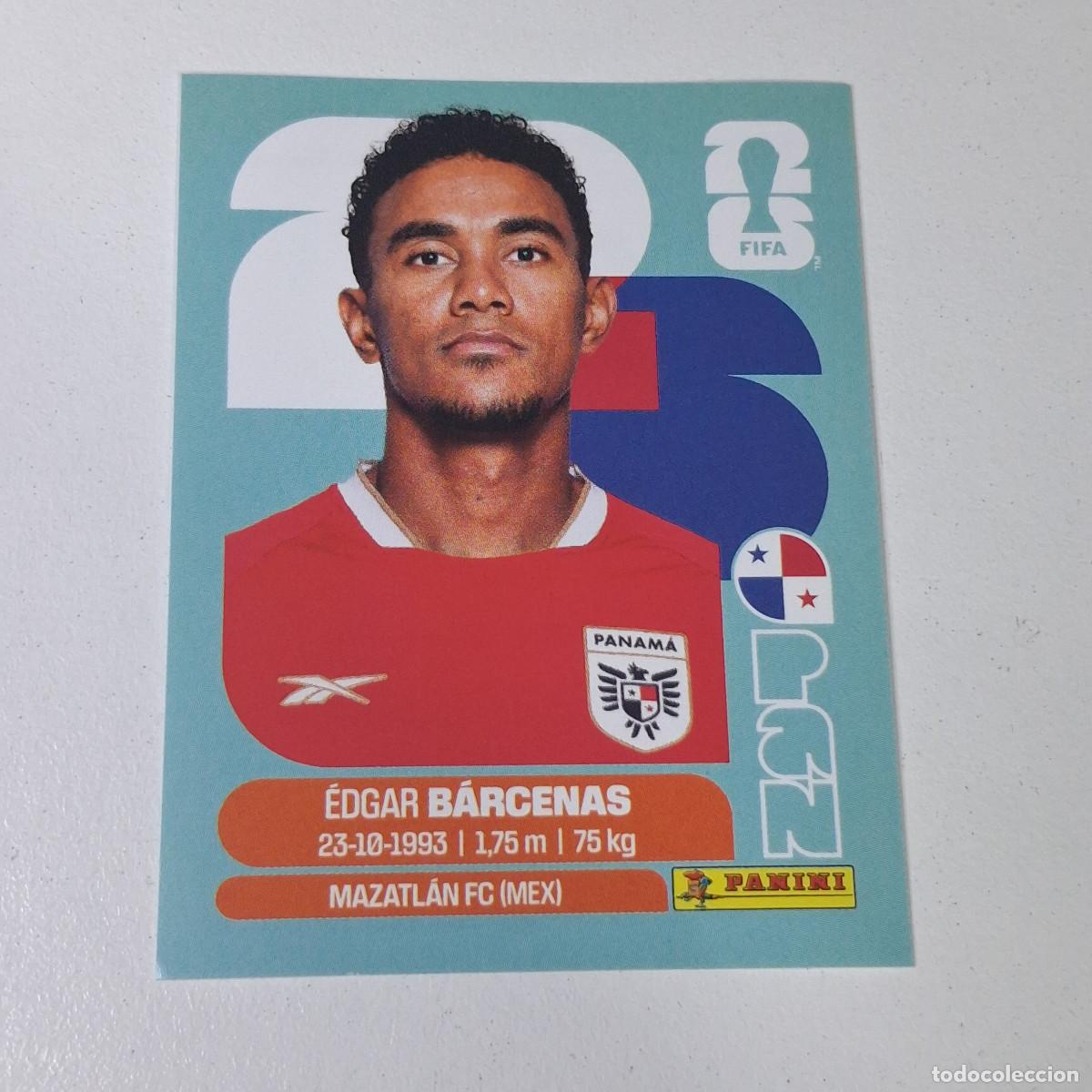 Cromos de F&uacute;tbol: B11 PAN14 &Eacute;DGAR B&Aacute;RCENAS 14 PANAM&Aacute; PAN MUNDIAL FIFA WORLD CUP 2026 STICKER PANINI