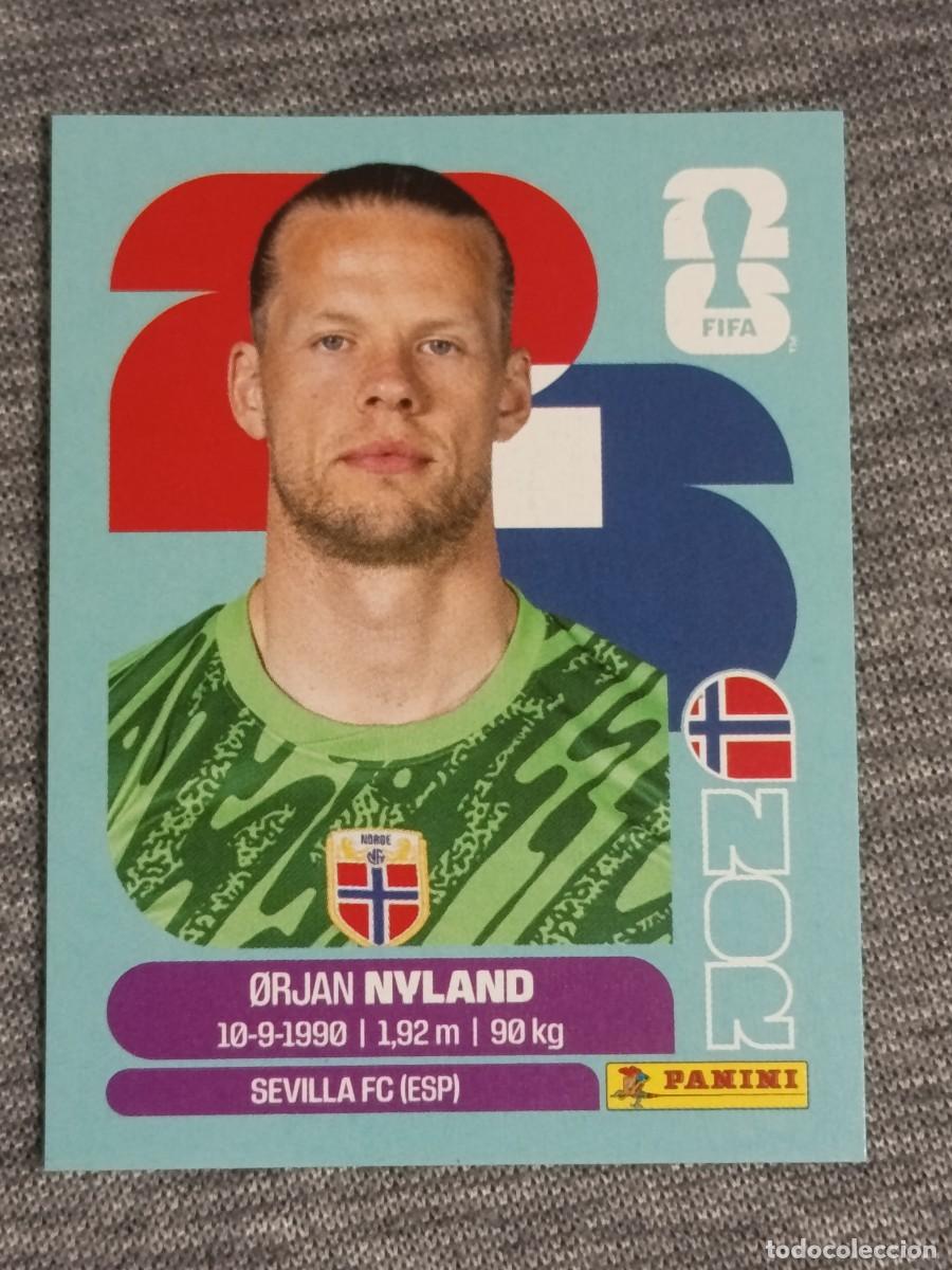 Cromos de F&uacute;tbol: NYLAND NOR 2 STICKER MUNDIAL 2026 PANINI FIFA WORLD CUP NUEVO