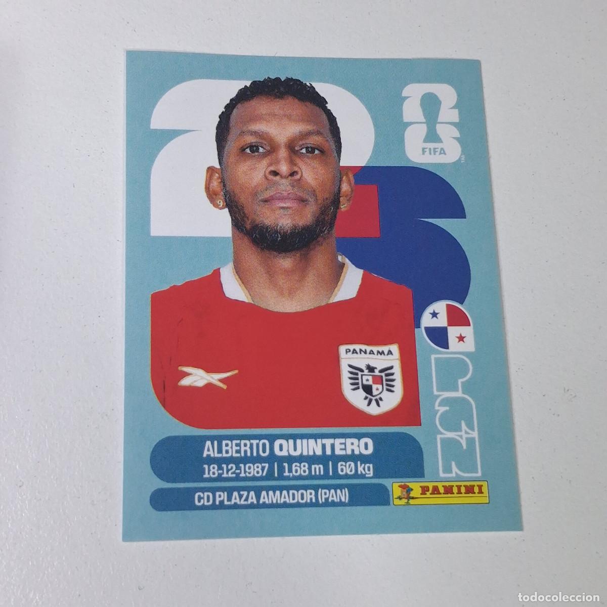 Cromos de F&uacute;tbol: B11 PAN20 ALBERTO QUINTERO 20 PANAM&Aacute; PAN MUNDIAL FIFA WORLD CUP 2026 STICKER PANINI