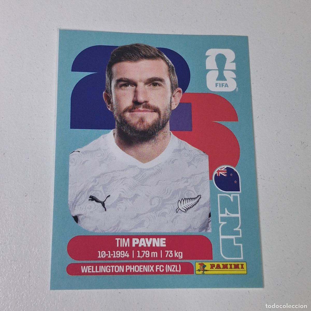 Cromos de F&uacute;tbol: B11 NZL6 TIM PAYNE 6 NUEVA ZELANDA NZL NEW ZEALAND MUNDIAL FIFA WORLD CUP 2026 STICKER PANINI