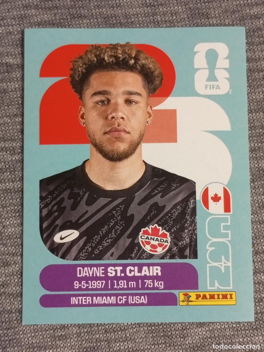 Cromos de F&uacute;tbol: ST.CLAIR CAN 2 STICKER MUNDIAL 2026 PANINI FIFA WORLD CUP NUEVO