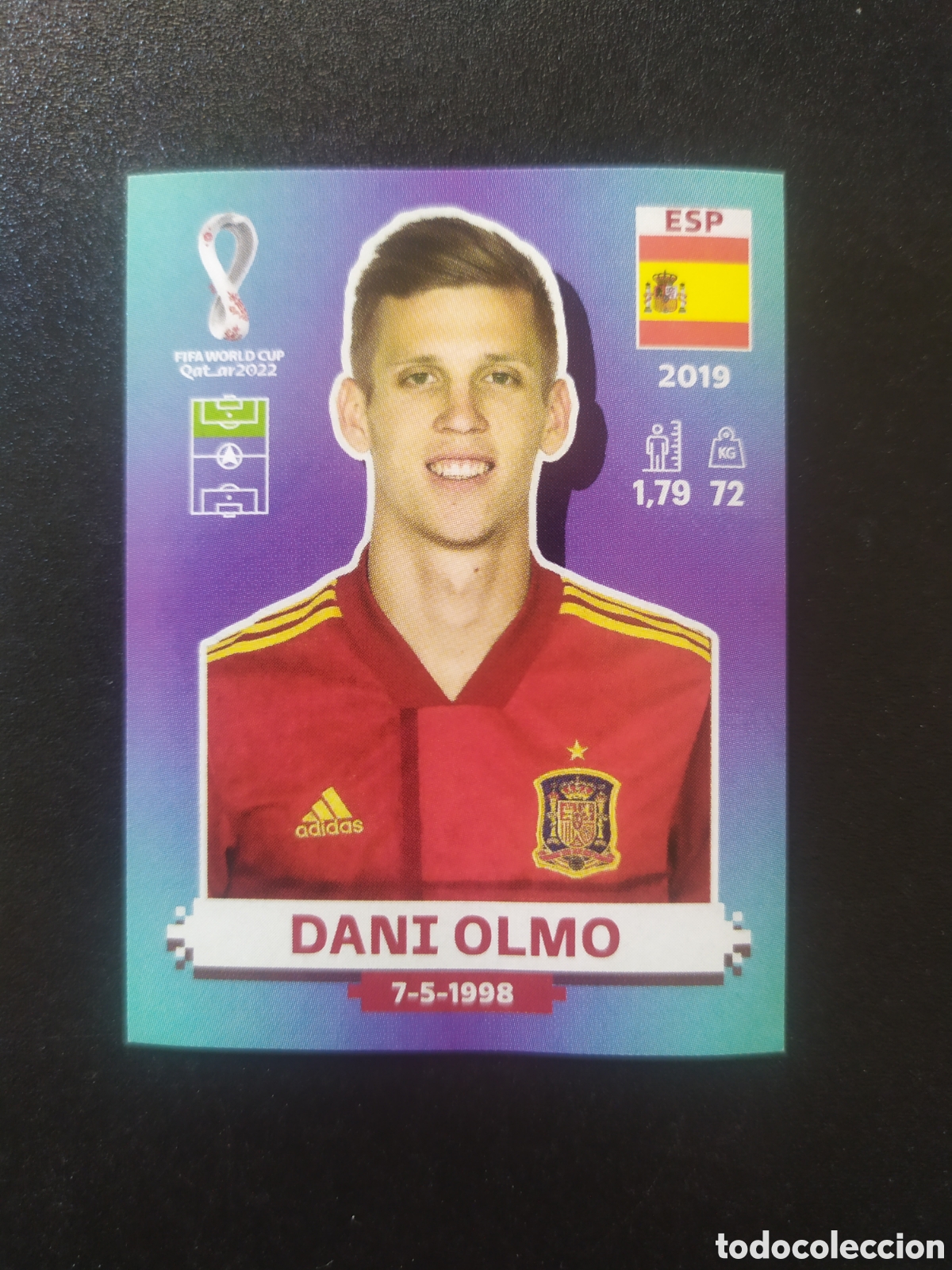 Cromos de F&uacute;tbol: FIFA World Cup Qatar 2022 panini Dani Olmo ESP 16 Espa&ntilde;a