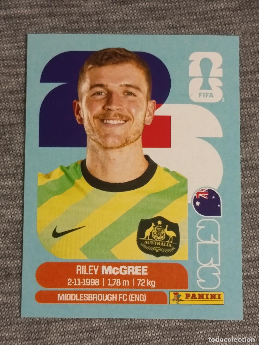Cromos de F&uacute;tbol: McGREE AUS 12 STICKER MUNDIAL 2026 PANINI FIFA WORLD CUP NUEVO