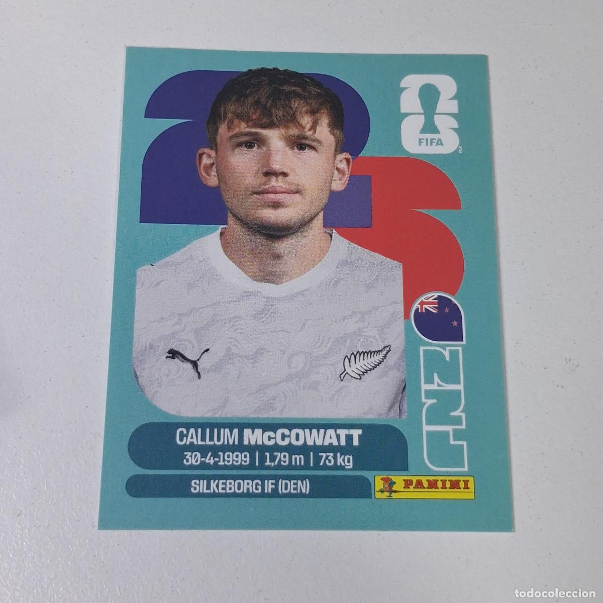 Cromos de F&uacute;tbol: B11 NZL19 CALLUM MCCOWATT 1 NUEVA ZELANDA NZL NEW ZEALAND MUNDIAL FIFA WORLD CUP 2026 STICKER PANINI