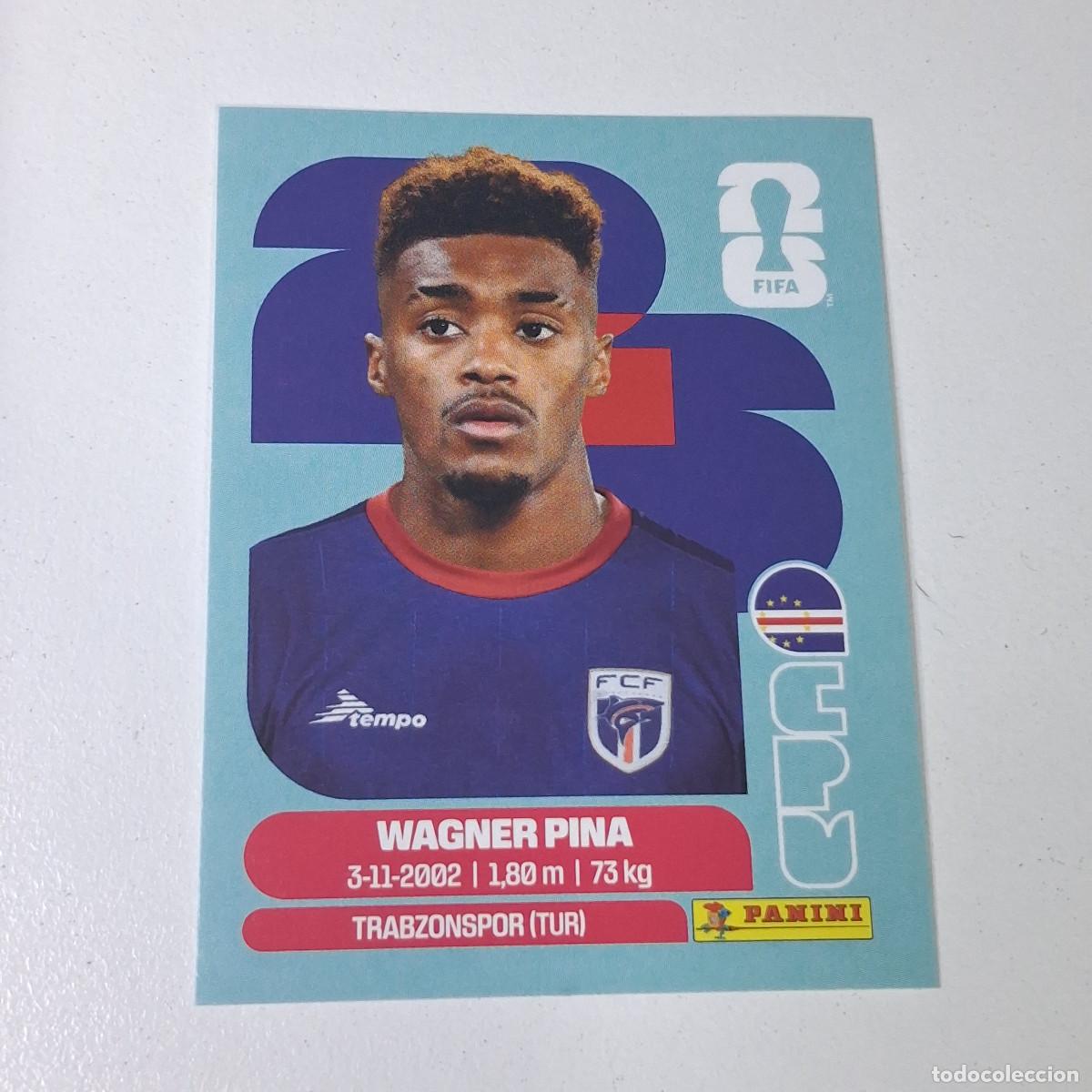 Cromos de F&uacute;tbol: B11 CPV7 WAGNER PINA 7 CABO VERDE CAPE CPV MUNDIAL FIFA WORLD CUP 2026 STICKER PANINI