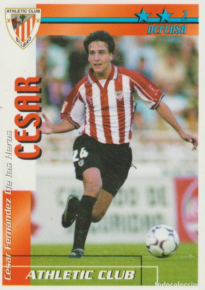 Cromos de F&uacute;tbol: (2) FUTBOL MATCH TOTAL LIGA 2002-03 - ATHLETIC CLUB - CESAR FERNANDEZ DE LAS HERAS