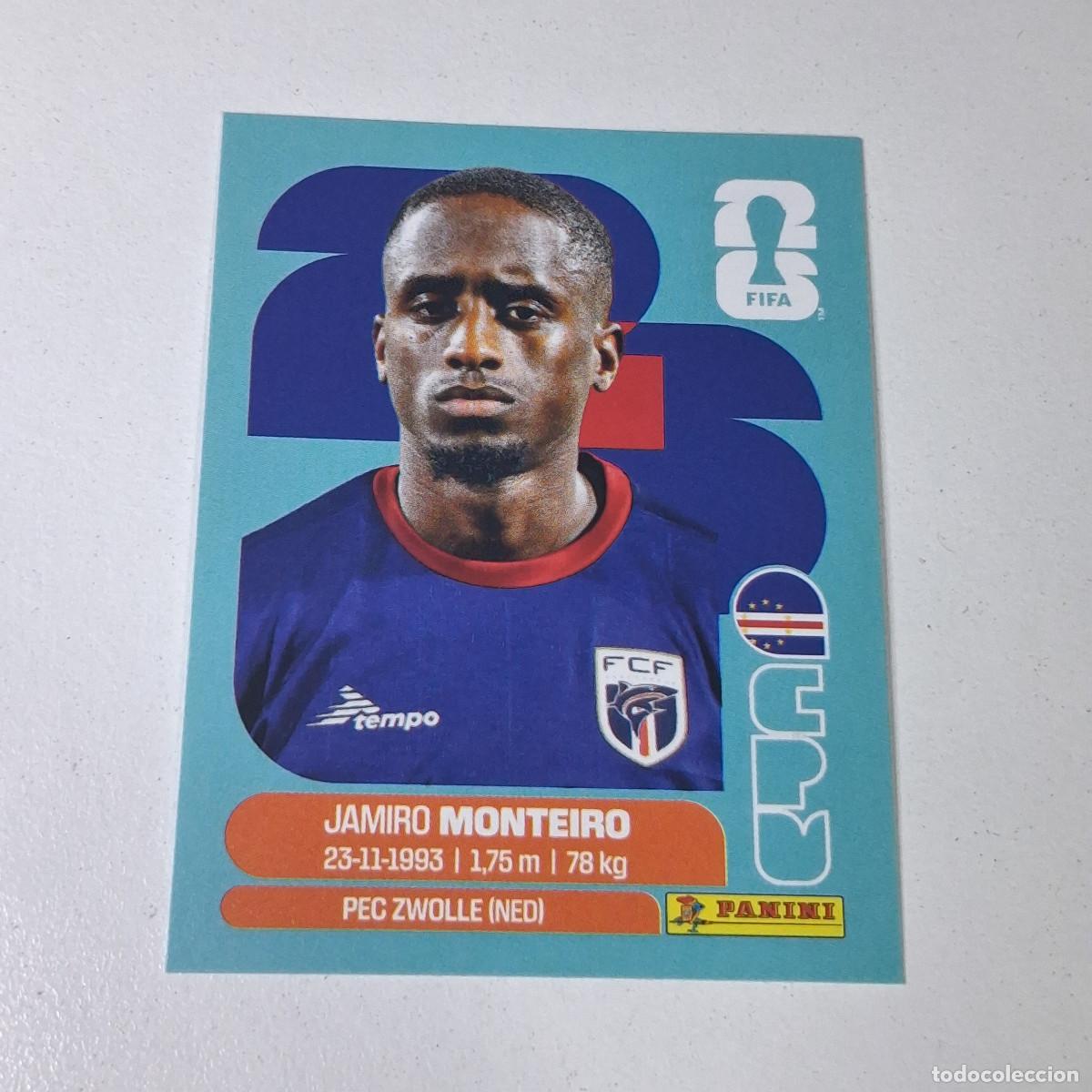 Cromos de F&uacute;tbol: B11 CPV 12 CPV12 JAMIRO MONTEIRO CABO VERDE CAPE CPV MUNDIAL FIFA WORLD CUP 2026 STICKER PANINI