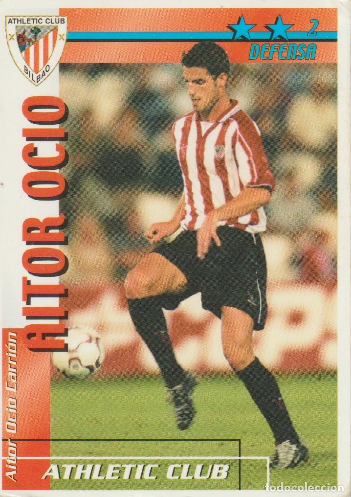 Cromos de F&uacute;tbol: (2) FUTBOL MATCH TOTAL LIGA 2002-03 - ATHLETIC CLUB AITOR OCIO