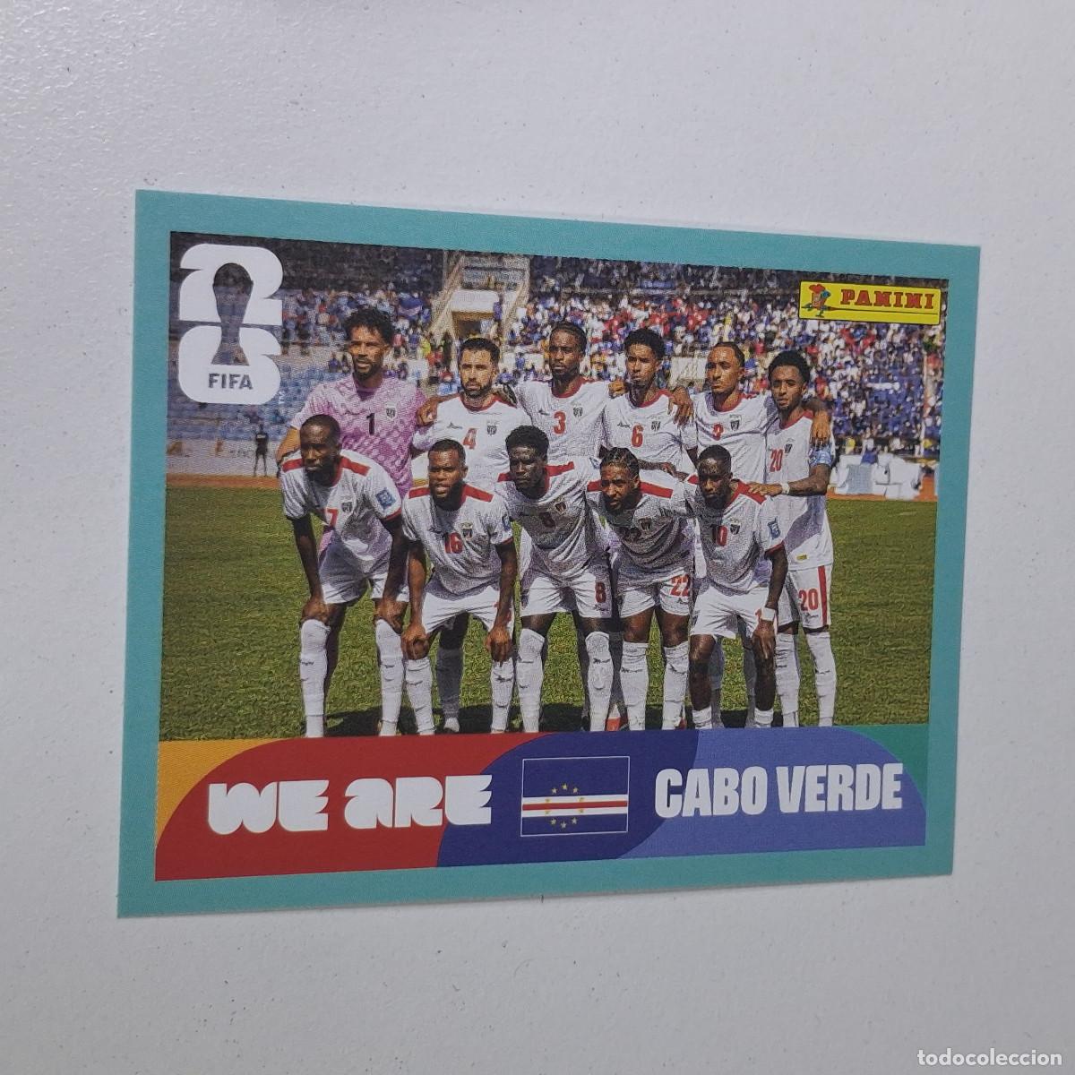 Cromos de F&uacute;tbol: B11 CPV13 TEAM PHOTO EQUIPO 13 CABO VERDE CAPE CPV MUNDIAL FIFA WORLD CUP 2026 STICKER PANINI