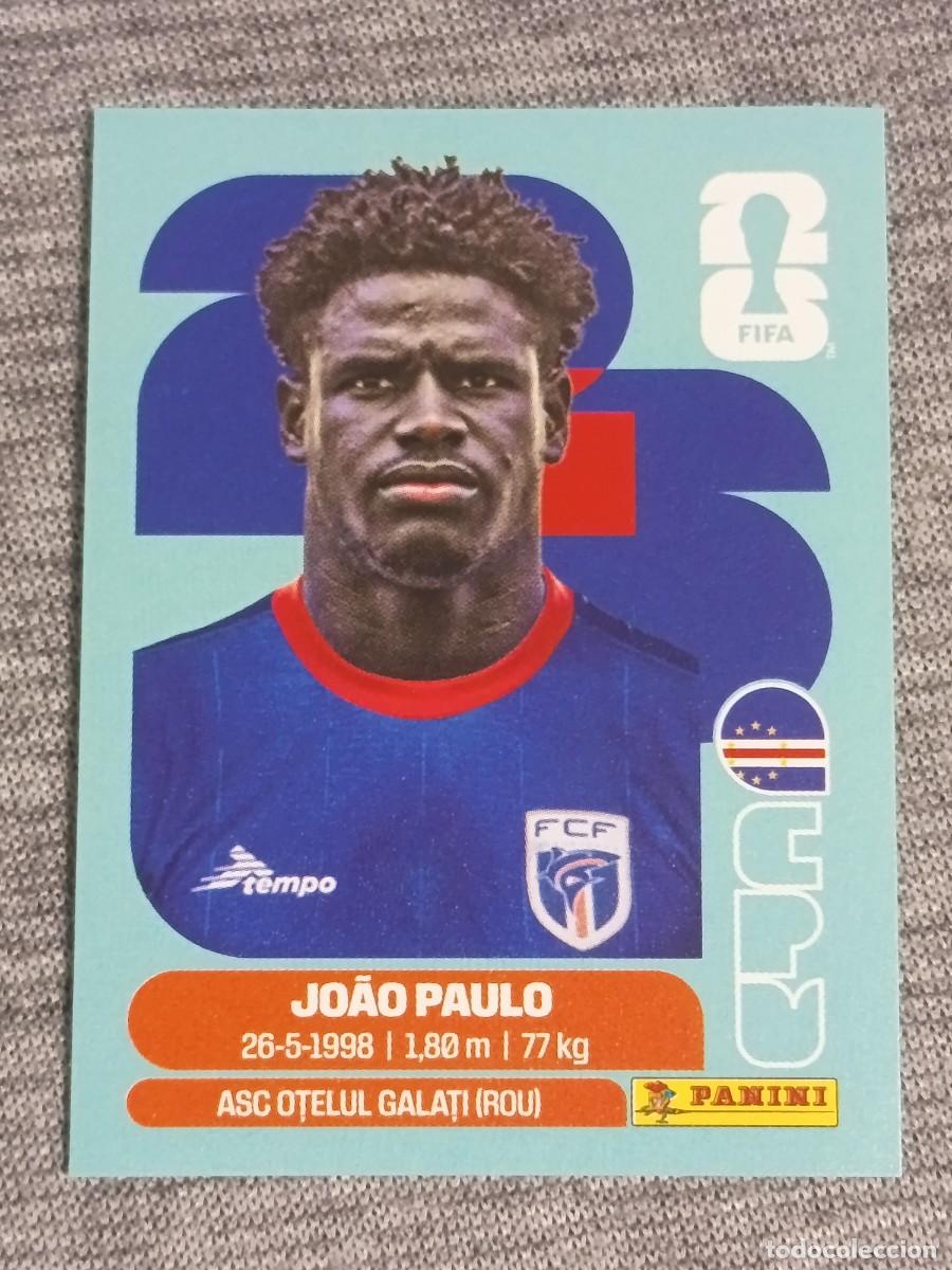 Cromos de F&uacute;tbol: JOAO PAULO CPV 8 STICKER MUNDIAL 2026 PANINI FIFA WORLD CUP NUEVO