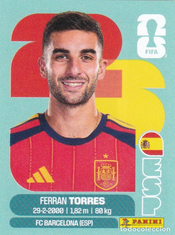 Cromos de F&uacute;tbol: FIFA WORLD CUP 2026 * FERRAN TORRES N&ordm; 18 * DE ESPA&Ntilde;A - NUEVO DE SOBRE (A-18)