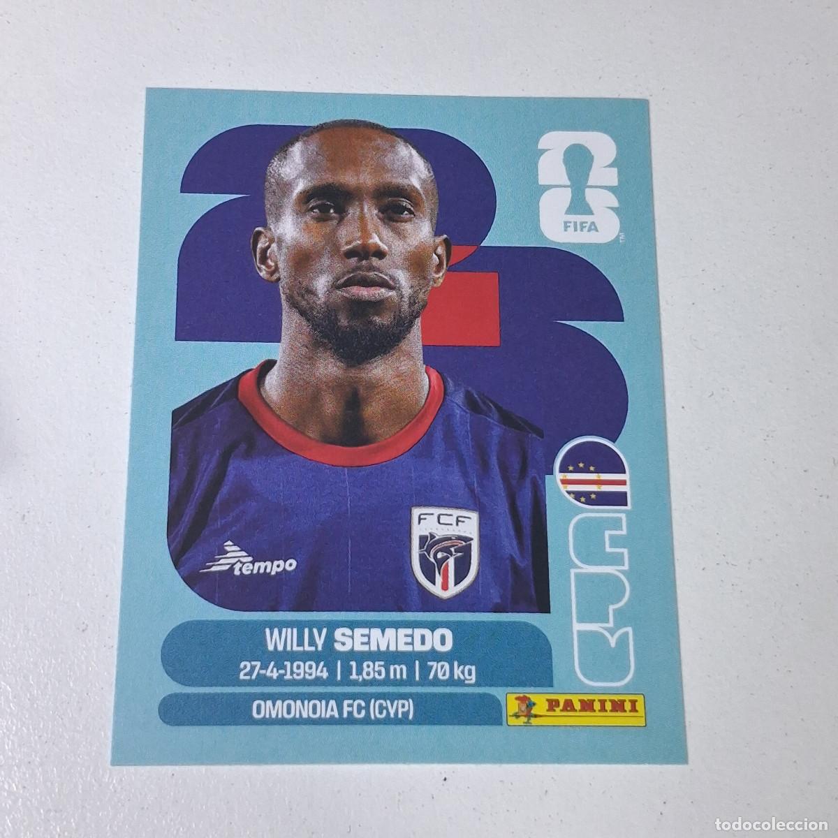 Cromos de F&uacute;tbol: B11 CPV 19 CPV19 WILLY SEMEDO CABO VERDE CAPE CPV MUNDIAL FIFA WORLD CUP 2026 STICKER PANINI
