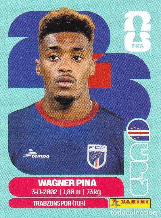 Cromos de F&uacute;tbol: FIFA WORLD CUP 2026 * WAGNER PINA N&ordm; 7 * DE CABO VERDE - NUEVO DE SOBRE (A-18)