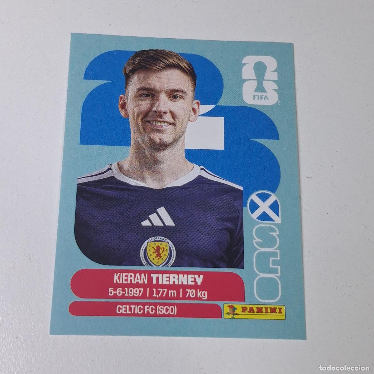 Cromos de F&uacute;tbol: B11 SCO 4 SCO4 KIERAN TIERNEY ESCOCIA SCOTLAND SCO MUNDIAL FIFA WORLD CUP 2026 STICKER PANINI