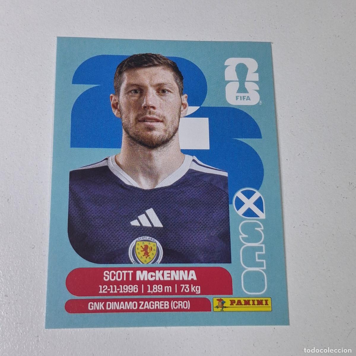 Cromos de F&uacute;tbol: B11 SCO7 SCOTT MCKENNA 7 ESCOCIA SCOTLAND SCO MUNDIAL FIFA WORLD CUP 2026 STICKER PANINI