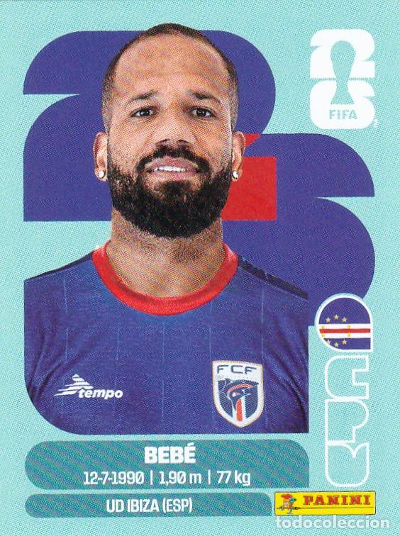 Cromos de F&uacute;tbol: FIFA WORLD CUP 2026 * BEB&Eacute; N&ordm; 20 * DE CABO VERDE - NUEVO DE SOBRE (A-18)