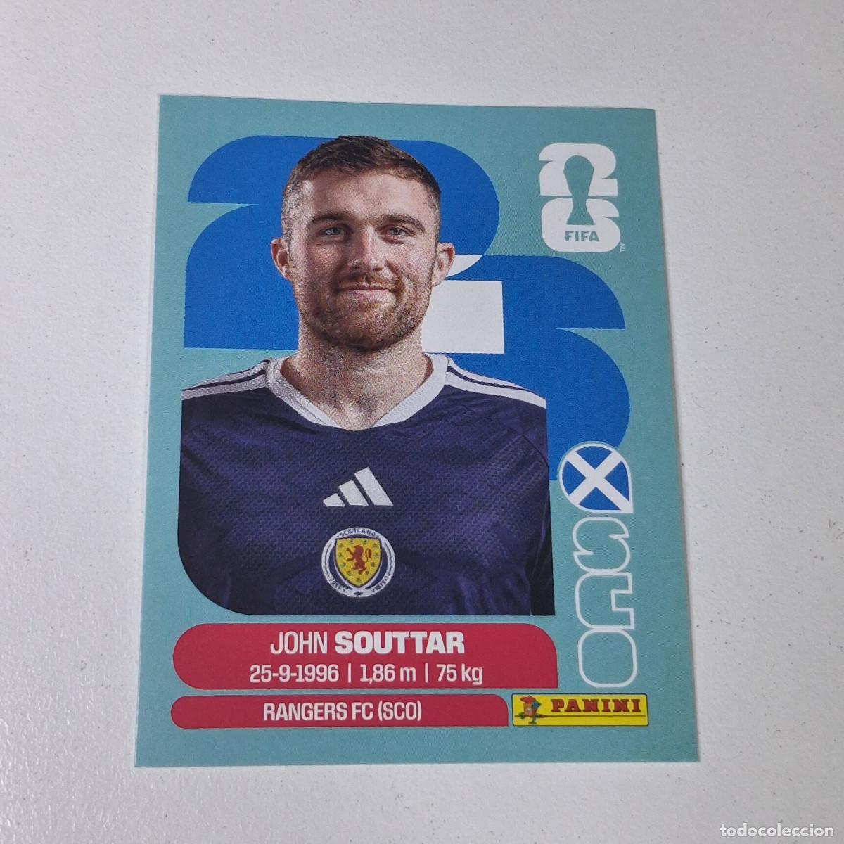 Cromos de F&uacute;tbol: B11 SCO8 JOHN SOUTTAR 8 ESCOCIA SCOTLAND SCO MUNDIAL FIFA WORLD CUP 2026 STICKER PANINI