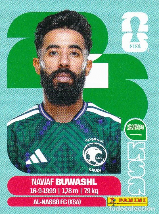 Cromos de Futebol: FIFA WORLD CUP 2026 * BUWASHL N&ordm; 5 * DE ARABIA SAUDI - NUEVO DE SOBRE (A-18)
